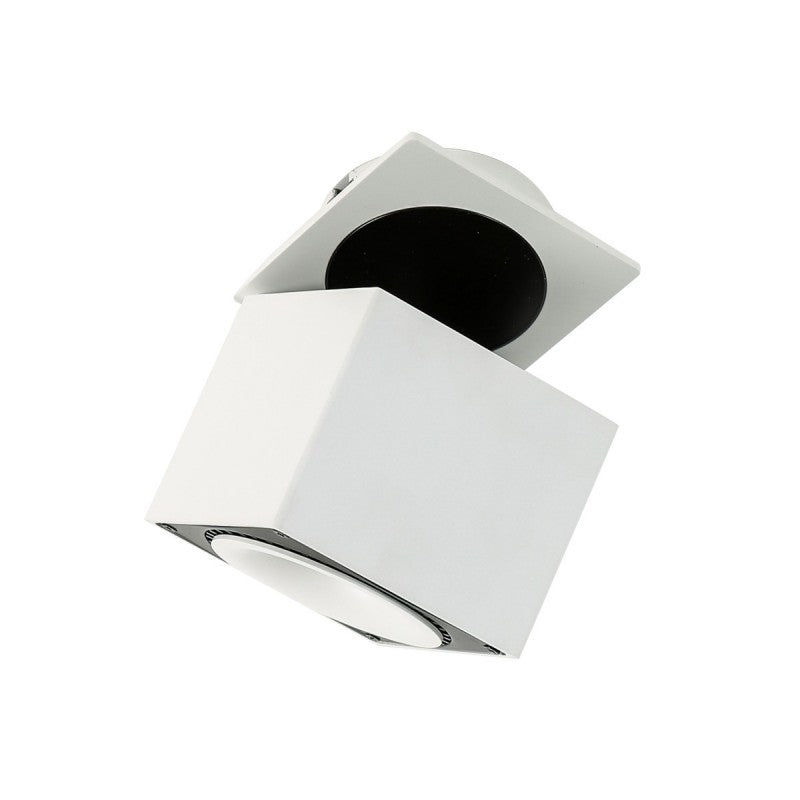 Oprawa natynkowa Sevilla dł. 10cm 28W LED barwa neutralna 4000K | biały/czarny