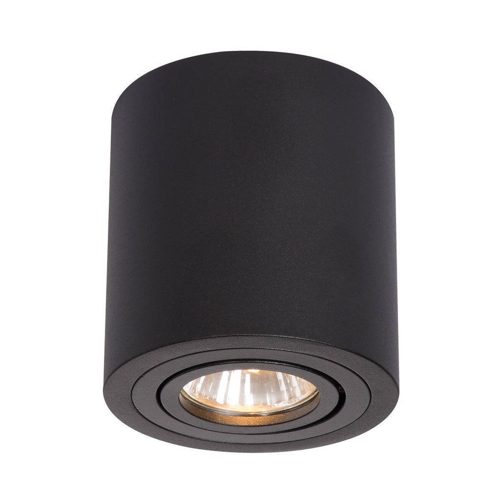 Oprawa natynkowa TULON, czarna, 1x50W GU10