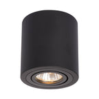 Oprawa natynkowa TULON, czarna, 1x50W GU10
