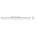 Oprawa pasek LED 60cm MultiLINE STRIPE M 24W 4000K 120st | biały | ox893388