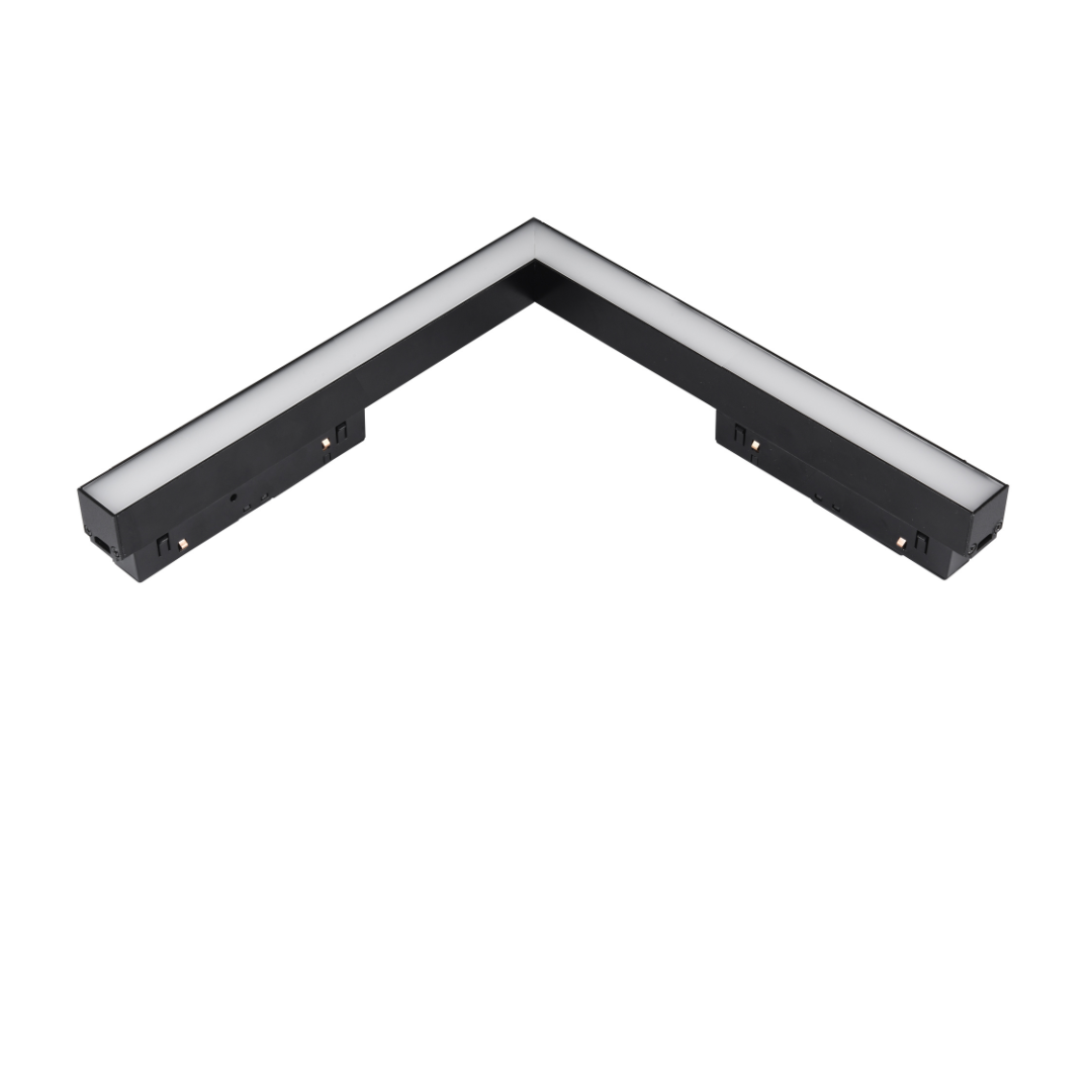 Oprawa pasek LED kąt ostry MultiLINE STRIPE C 24W 4000K 120st | czarny | ox893470