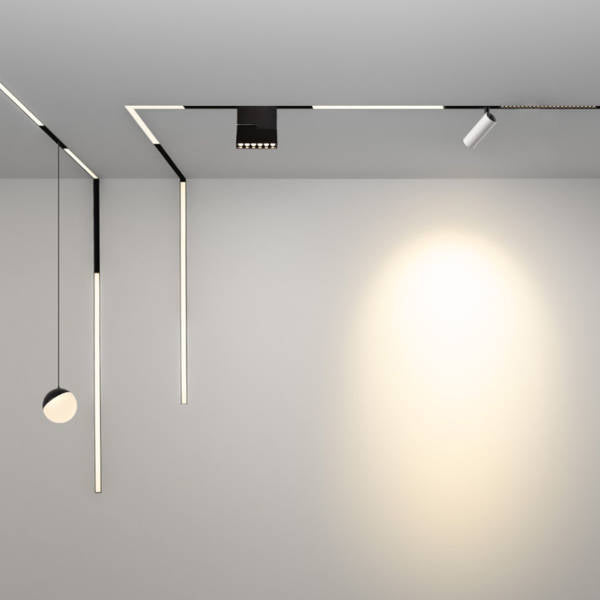 Oprawa pasek LED kąt ostry MultiLINE STRIPE C 24W 4000K 120st | czarny | ox893470