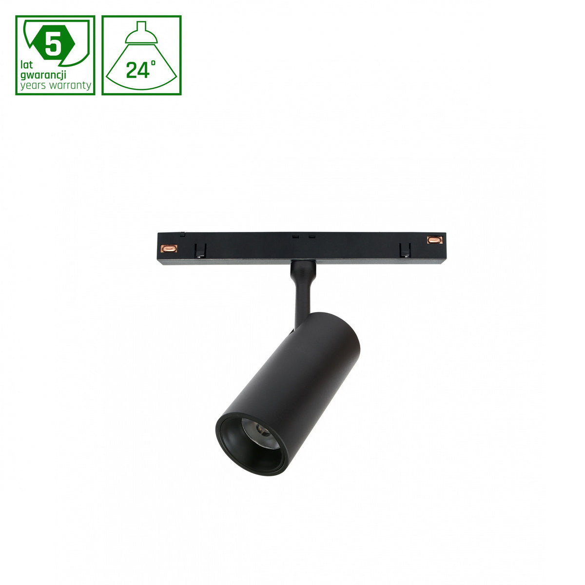 Oprawa szynoprzewodu SHIFT SPOT S 14cm 6W biała ciepła | czarny