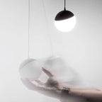 Oprawa szynoprzewodu kula SHIFT GLOBE P 10cm 5W biała ciepła | czarny