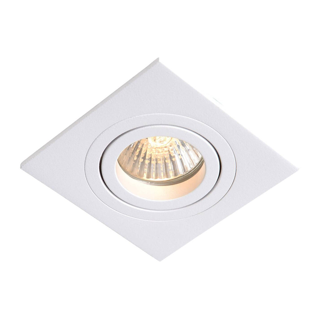 Oprawa wpuszczana METIS, biała, 1x50W GU10