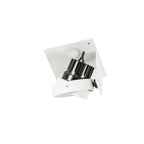 Oprawa wpuszczana Patrizio Single śr. 8,5cm 12W LED ciepła biel 3000K | biały/czarny