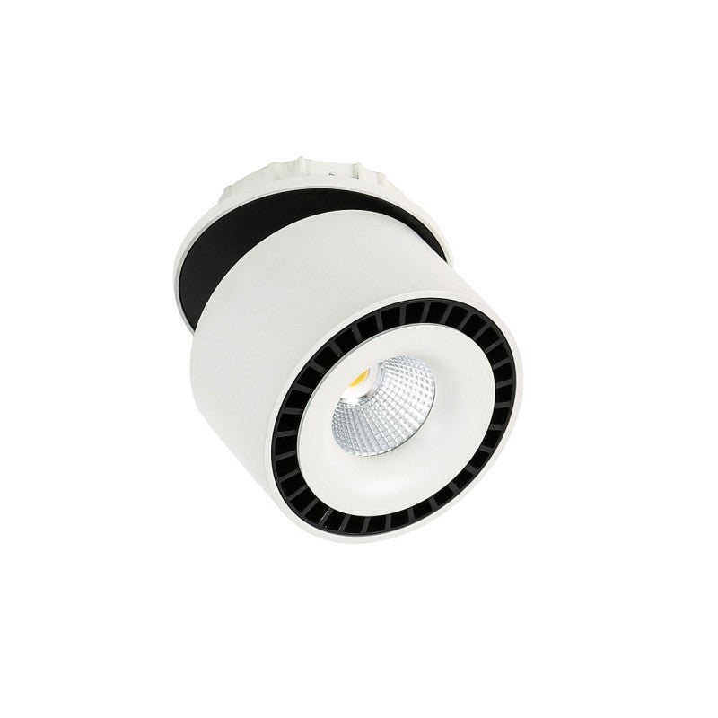 Oprawa wpuszczana Sevilla śr. 11cm 28W LED neutralna biel 4000K | biały/czarny