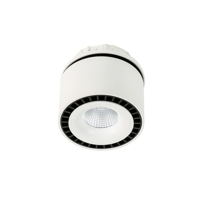 Oprawa wpuszczana Sevilla śr. 11cm 28W LED neutralna biel 4000K | biały/czarny