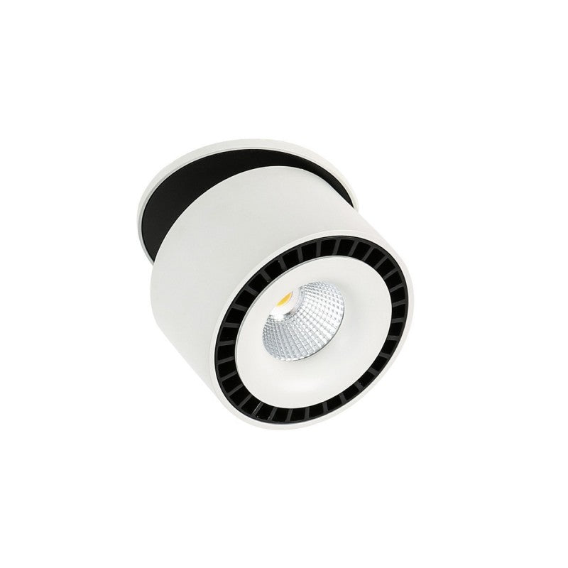 Oprawa wpuszczana Sevilla śr. 11cm 28W LED neutralna biel 4000K | biały/czarny