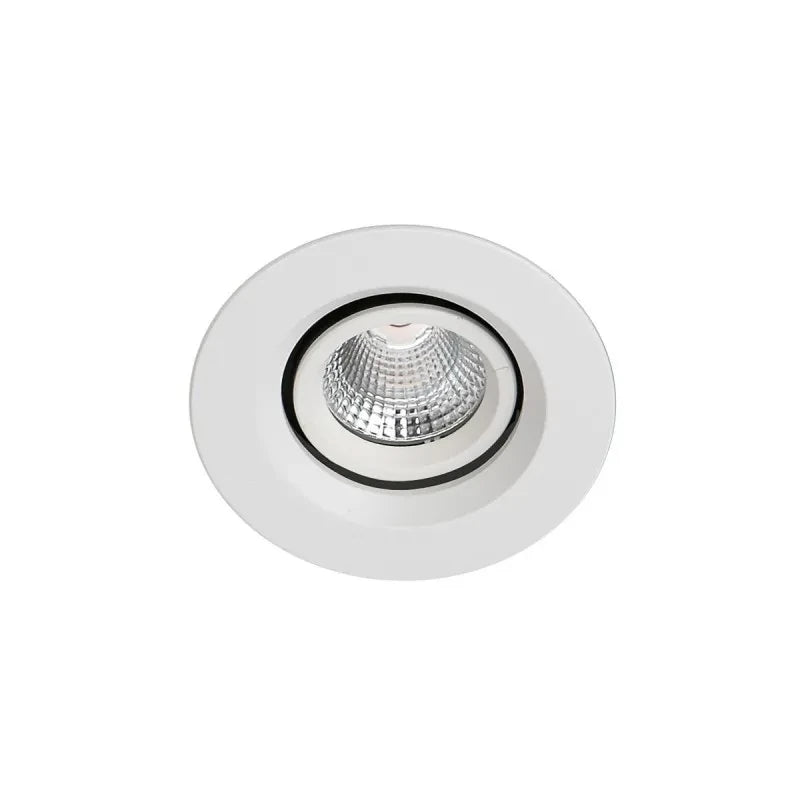 Oprawa wpuszczana Torres Deep Adjust 8,2cm 9W LED ciepła biel 3000K | biały