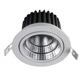 Oprawa wpuszczana West śr. 8,2cm 15W LED ciepła biel 3000K | biały