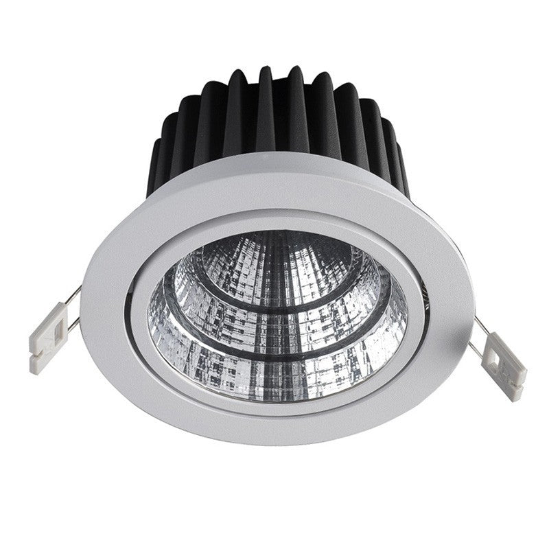 Oprawa wpuszczana West śr. 8,2cm 15W LED ciepła biel 3000K | biały