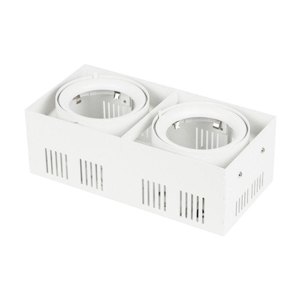 Oprawa wpuszczana downlight CROSTI TIENA DUE biały szer. 29,5x14,5cm | oxyled-OXY-AR155310