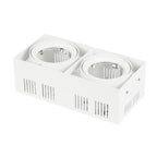 Oprawa wpuszczana downlight CROSTI TIENA DUE biały szer. 29,5x14,5cm | oxyled-OXY-AR155310