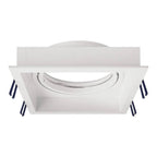 Oprawa wpuszczana oczko sufitowe CROSTI LANA SQ L szer. 17cm | biały | ox459246