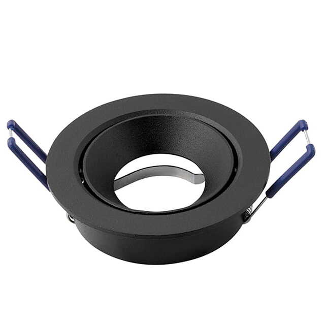 Oprawa wpuszczana oczko sufitowe CROSTI ORRIS czarny śr. 82mm | 459277