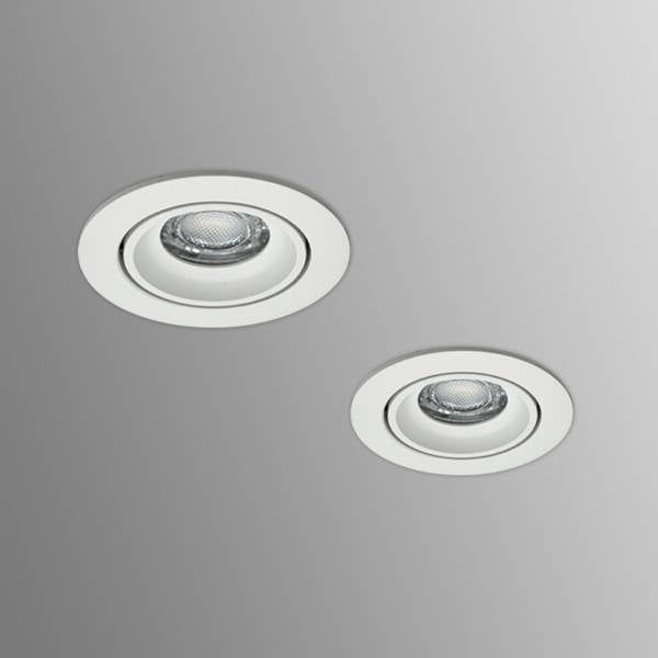 Oprawa wpuszczana oczko sufitowe CROSTI QUBO RO biały śr. 8,2cm | oxyled-OXY 1503002