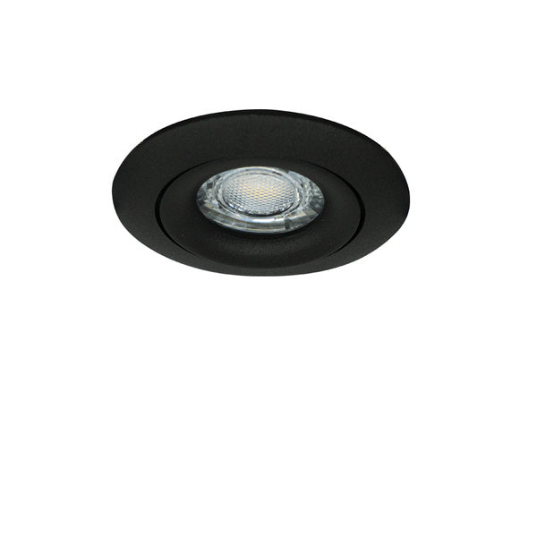 Oprawa wpuszczana oczko sufitowe CROSTI TERI RO czarny śr. 8,2cm | oxyled-OXY 1501005 BL