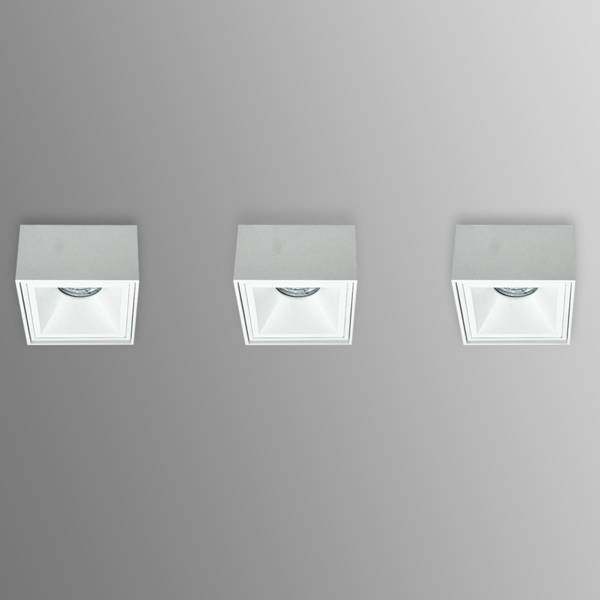 Oprawa wpuszczana oczko sufitowe CROSTI VIVI SQ biały szer. 9,1cm | oxyled-OXY 1501017