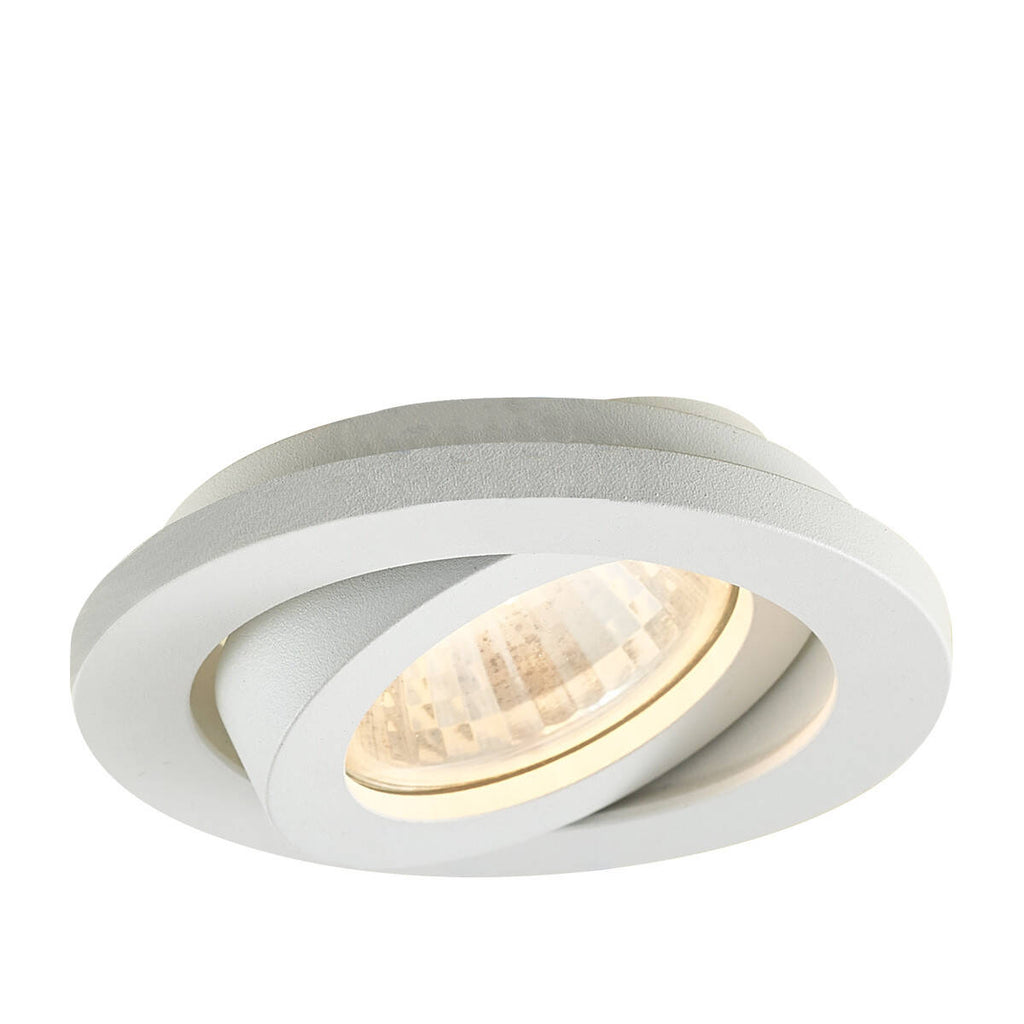 Oprawa wpuszczana ruchoma LAGOS, biała, 1x50W GU10