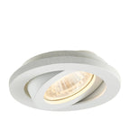 Oprawa wpuszczana ruchoma LAGOS, biała, 1x50W GU10