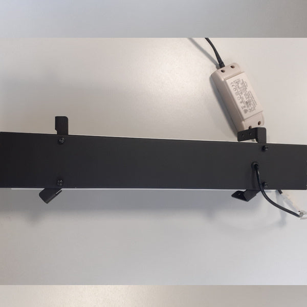 Oprawa wpuszczana sufitowa HARPER 40,4cm 24W LED ciepła biel 3000K | czarny/biały