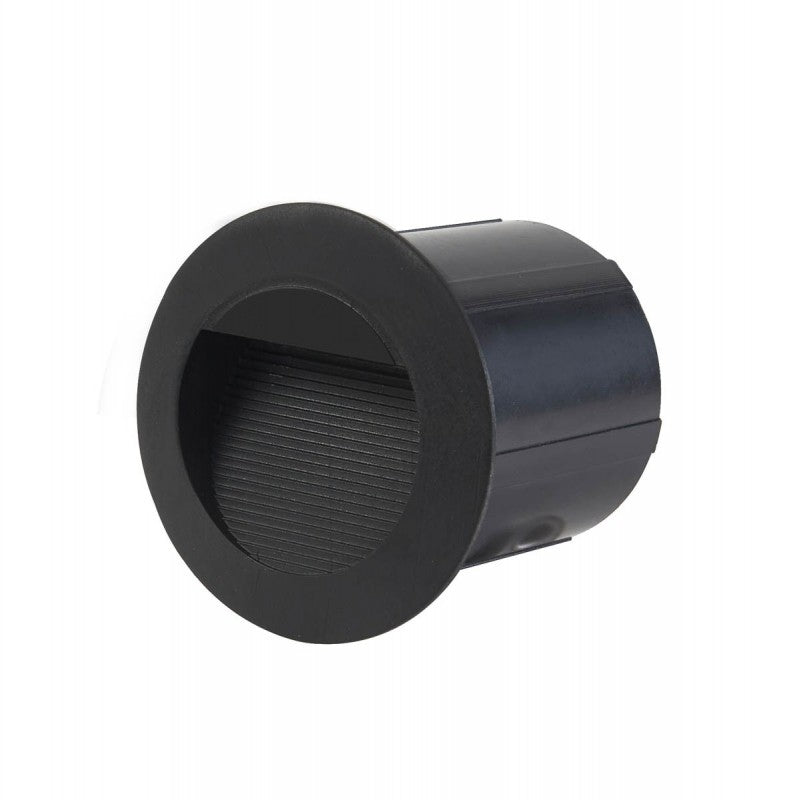 Oprawa zewnętrzna wpuszczana Piani śr. 7cm 3W barwa neutralna 4000K | czarny