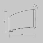 Oświetlenie architektoniczne Outdoor Strato IP54 x O417WL-L6W3K | Biały