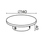 Oświetlenie architektoniczne Outdoor Wald IP65 x O420WL-L7GF | Grafit