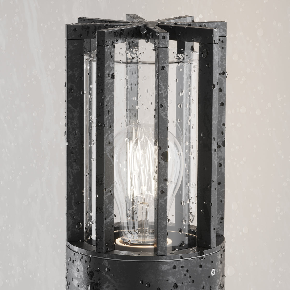 Oświetlenie krajobrazu Outdoor Barrel IP54 1xE27 O453FL-01GF | Grafit