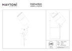 Oświetlenie krajobrazu Outdoor Bern IP65 x O050FL-L15GF3K | Grafit