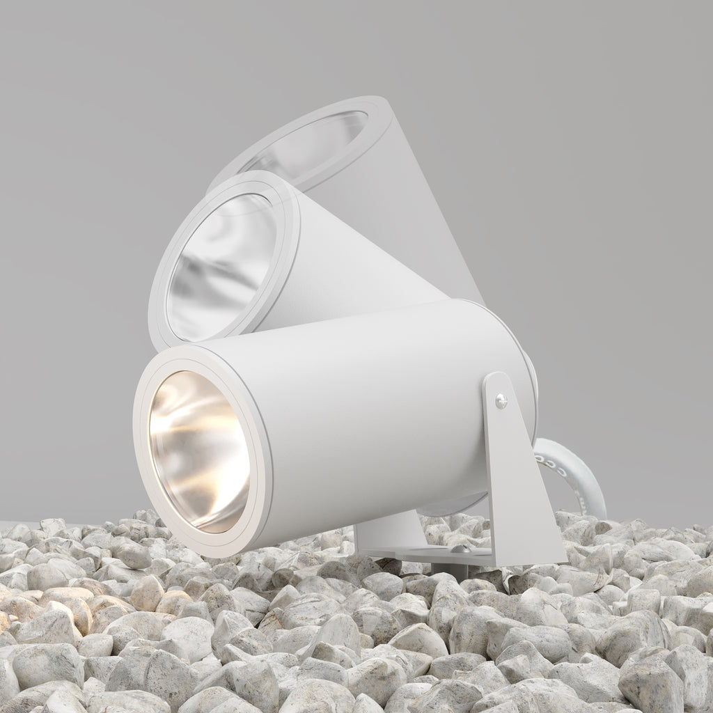 Oświetlenie krajobrazu Outdoor Bern IP65 x O050FL-L30W3K | Biały