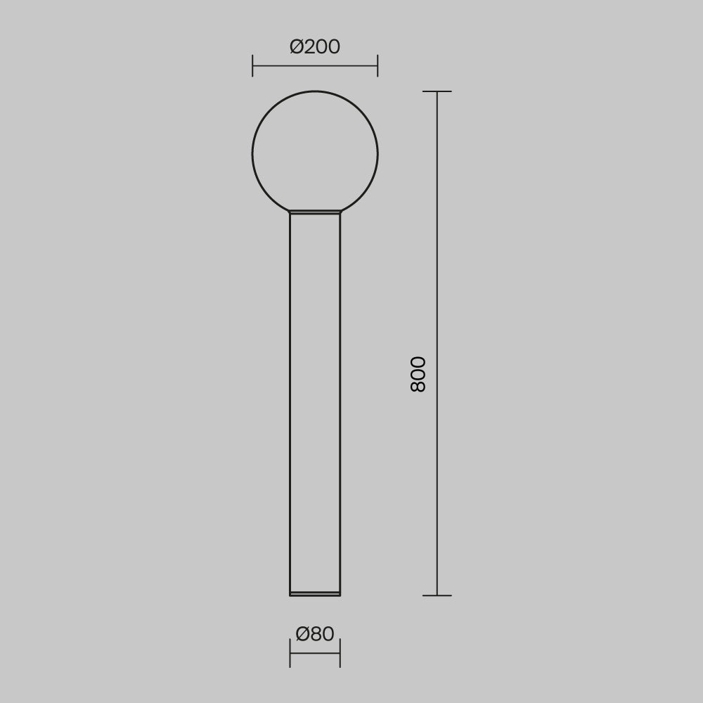 Oświetlenie krajobrazu Outdoor Bold IP54 1xE27 O598FL-01B | Czarny