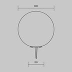 Oświetlenie krajobrazu Outdoor Erda IP54 1xE27 O594FL-01W1 | Biały