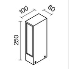 Oświetlenie krajobrazu Outdoor Hof IP65 x O422FL-L6GF | Grafit