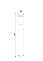 Oświetlenie krajobrazu Outdoor Koln IP54 x O590FL-L8B4K1 | Czarny
