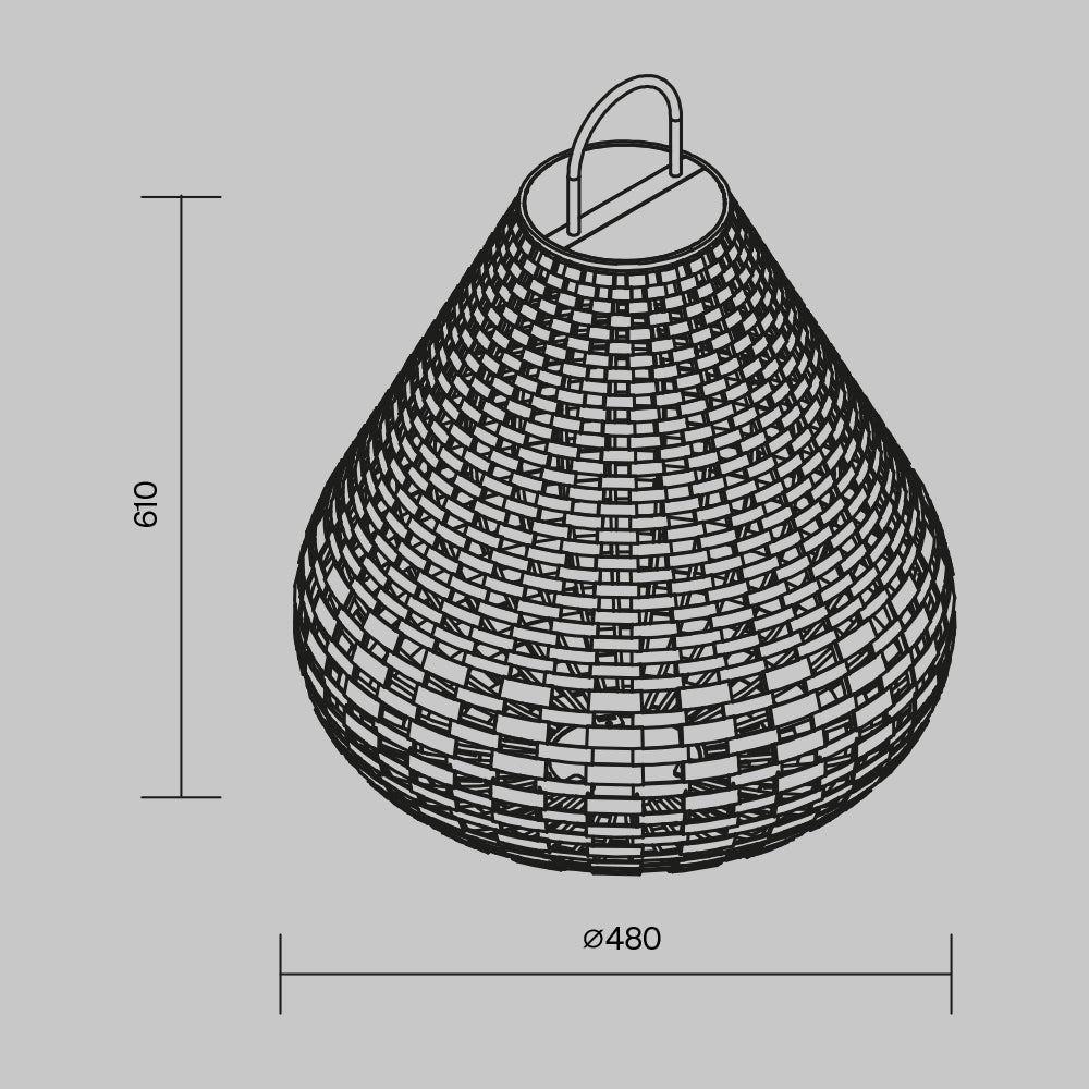 Oświetlenie krajobrazu Outdoor Plet IP65 x OSL599FL-L5B3K1 | Czarny