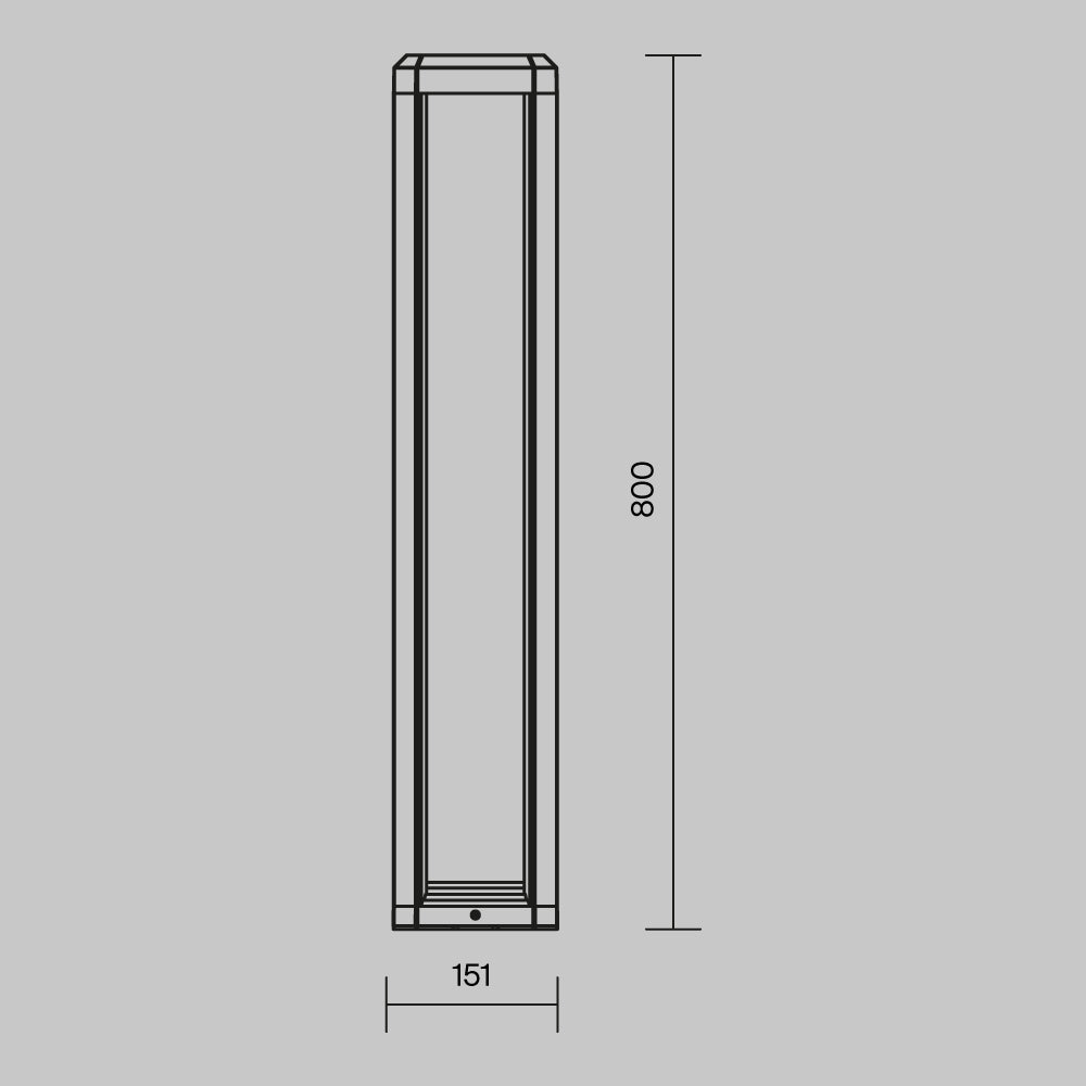 Oświetlenie krajobrazu Outdoor Royal Mile IP65 x O019FL-L12GR3K | Szary