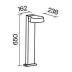 Oświetlenie krajobrazu Outdoor Share IP54 x O443FL-L12GF3K | Grafit
