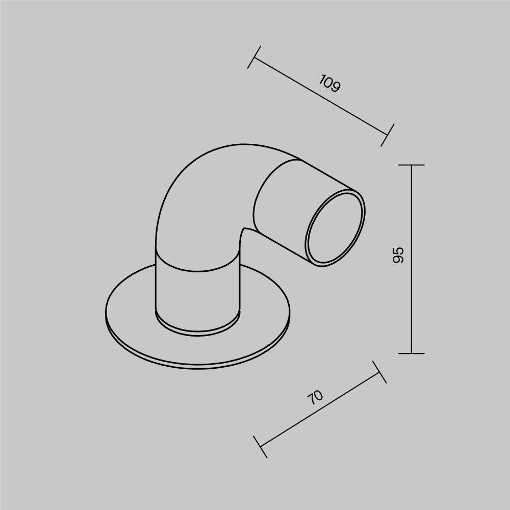 Oświetlenie krajobrazu Outdoor Sleek IP65 x O477FL-L2GF3K1 | Grafit