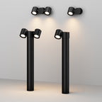 Oświetlenie krajobrazu Outdoor Wall Street IP54 2xGU10 O010FL-02B | Czarny