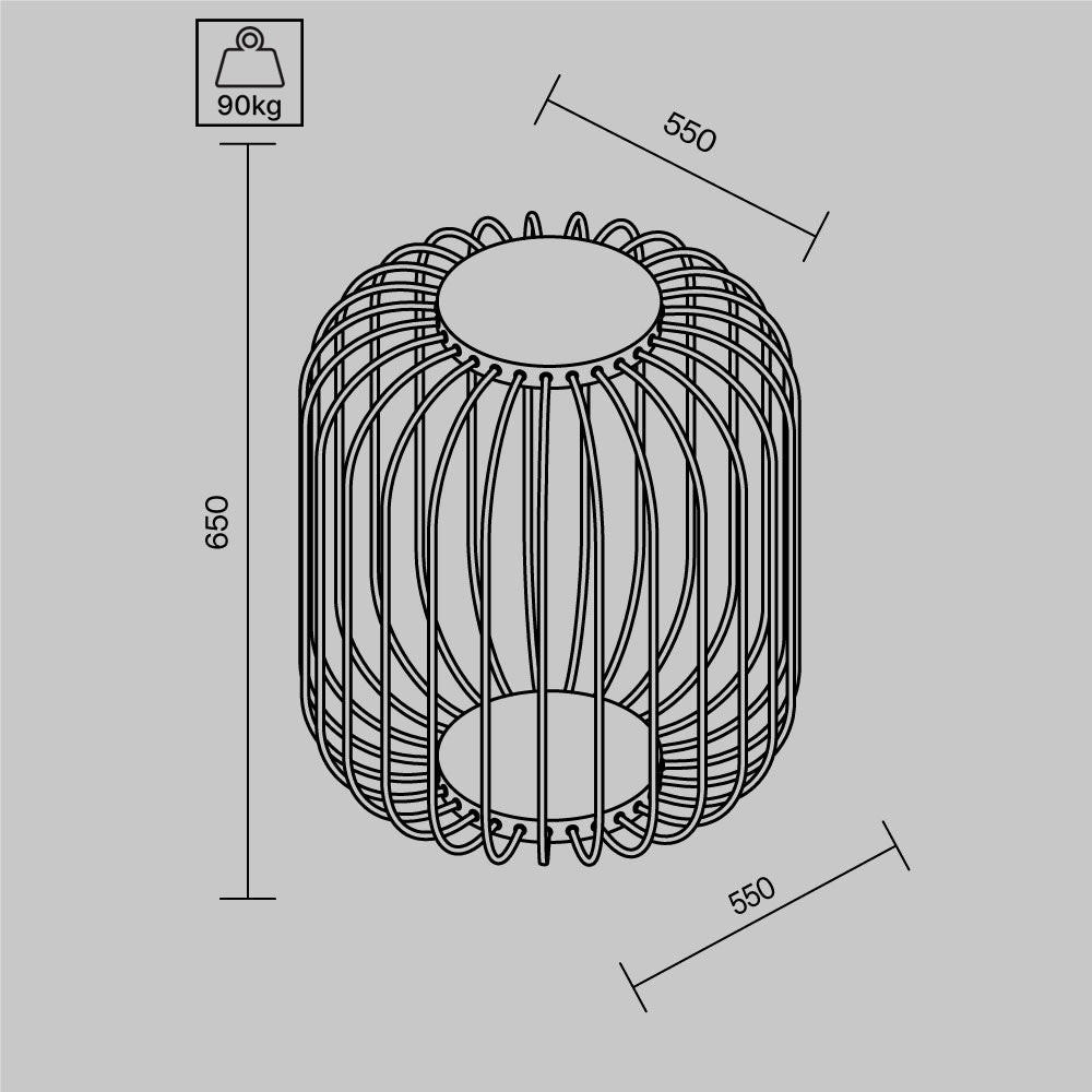 Oświetlenie krajobrazu Outdoor Wisp IP54 x O478FL-L18GF3K | Grafit