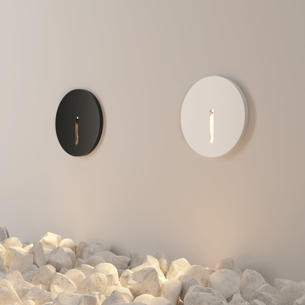 Oświetlenie schodów Outdoor Lock IP54 x O014SL-L3B3K | Czarny