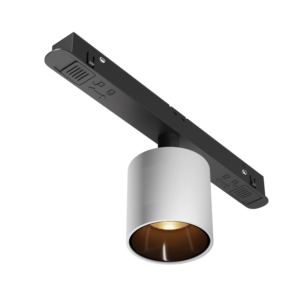 Oświetlenie szynowe Technical Alfa S IP20 x TR132-2-7W3K-W | Czarny