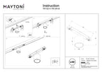 Oświetlenie szynowe Technical Alfa S IP20 x TR132-4-7W-DS-B | Czarny
