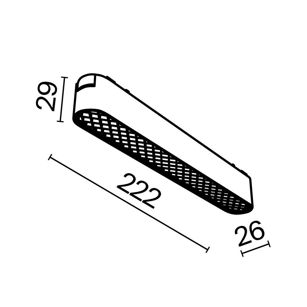 Oświetlenie szynowe Technical Basis Grid IP20 x TR084-1-12W4K-W | Biały