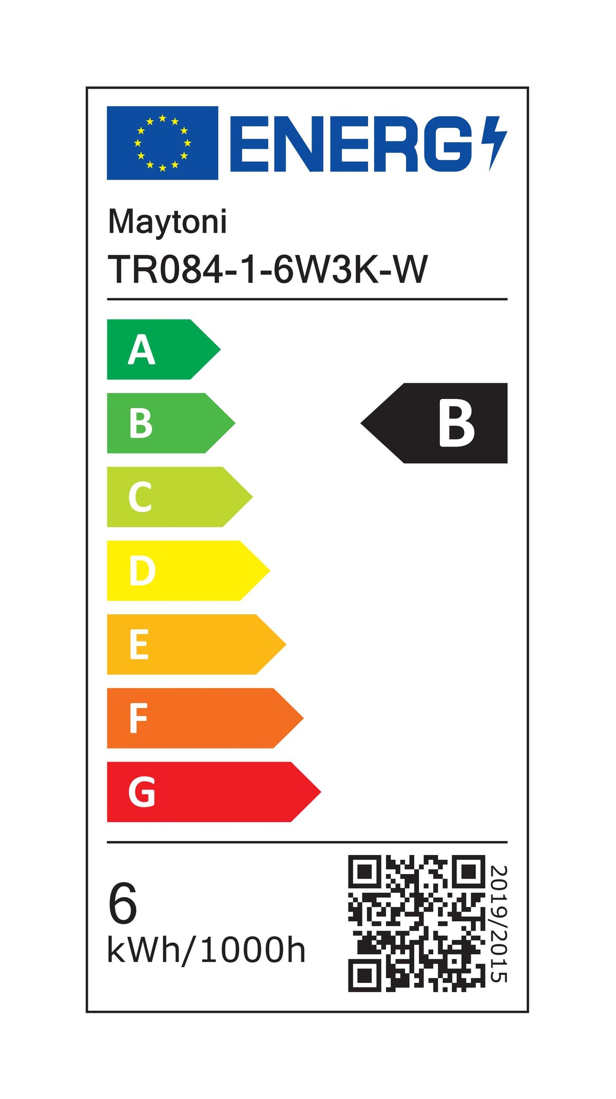 Oświetlenie szynowe Technical Basis Grid IP20 x TR084-1-6W3K-W | Biały
