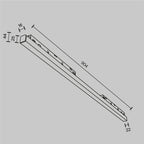 Oświetlenie szynowe Technical Basis IP20 x TR030-4-30WTW-DD-B | Czarny