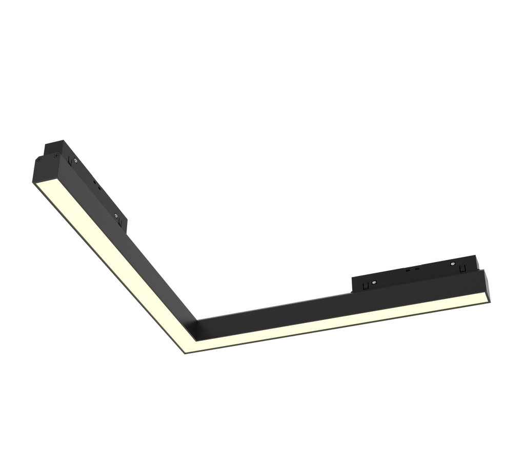 Oświetlenie szynowe Technical Basis IP20 x TR042-2-24W3K-1 | Czarny