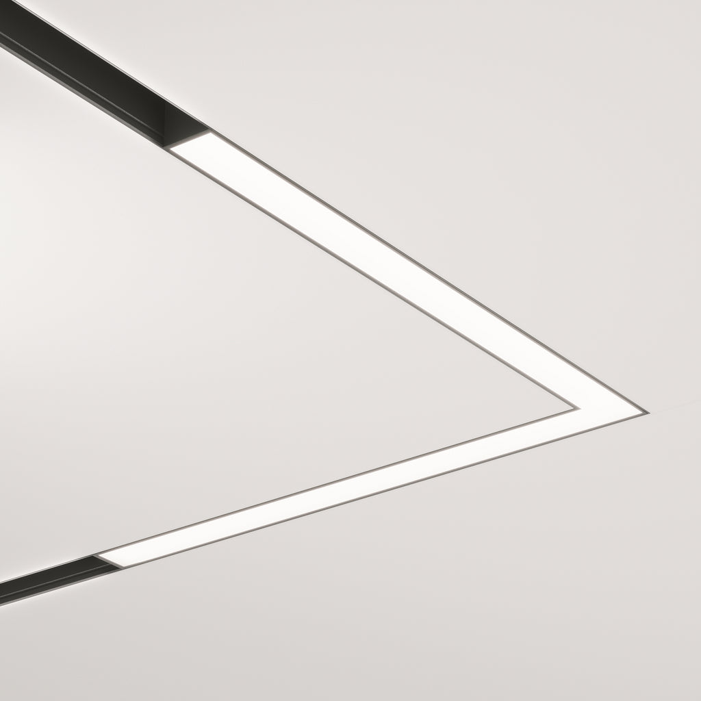 Oświetlenie szynowe Technical Basis IP20 x TR042-2-24W3K-1 | Czarny